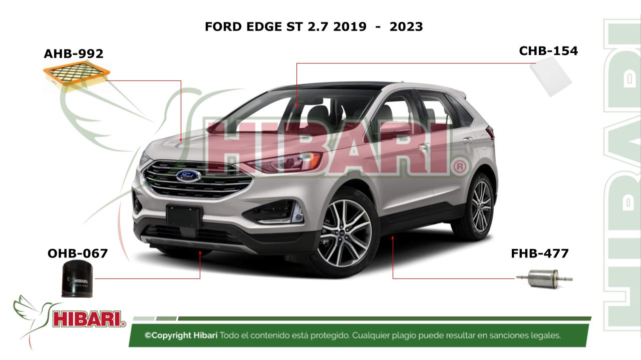 Lee más sobre el artículo FORD EDGE ST 2.7 2019  –  2023